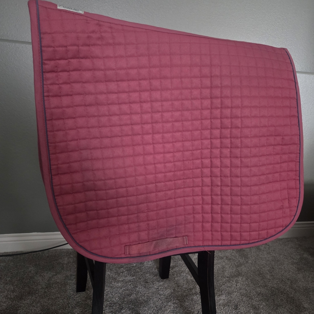 Pink Quilted Dressage Pad